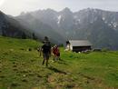 Hiking up to Naunspitze (1633 m)